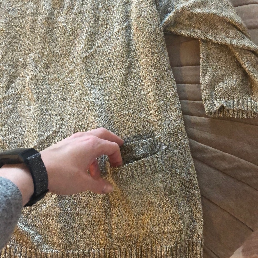 Fun Gold Sweater - Picture 2 of 2